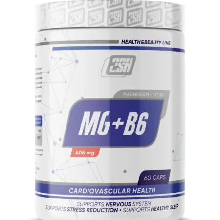 Магний цитрат витамин Б6 Magnesium B6 60 капсул. Спортпит-Инвест