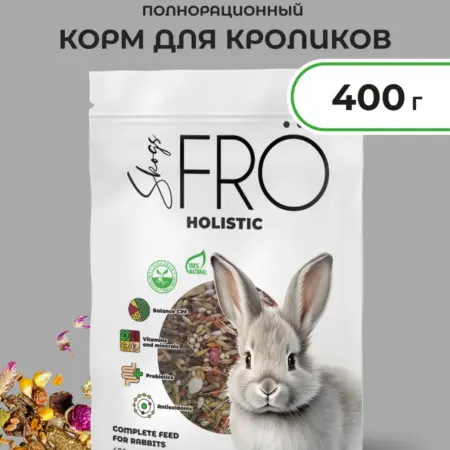 Корм для кроликов, 400 г. ЗооОптТорг.РФ