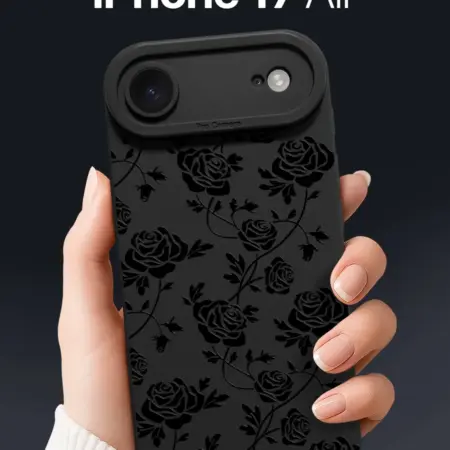 Чехол на iPhone 17 Air с розами. SCDesign