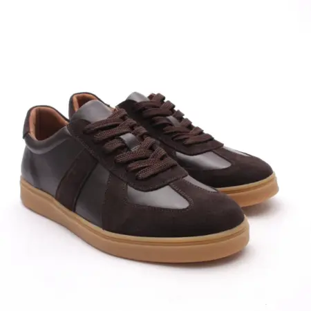 Кеды кожаные натуральные. BREMENGEN