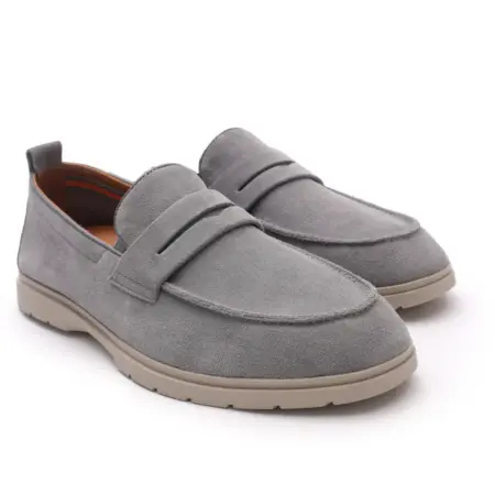 Лоферы натуральные замшевые. BREMENGEN