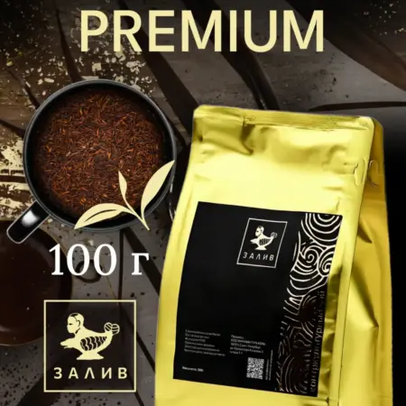 Чай Ройбуш Рассыпной Премиум Детский 100 г. Мануфактура кофе