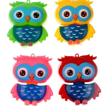 Развивающая фиджет игрушка поп-туб "Сова", набор 4 шт, МИКС. KoroBoom Shop