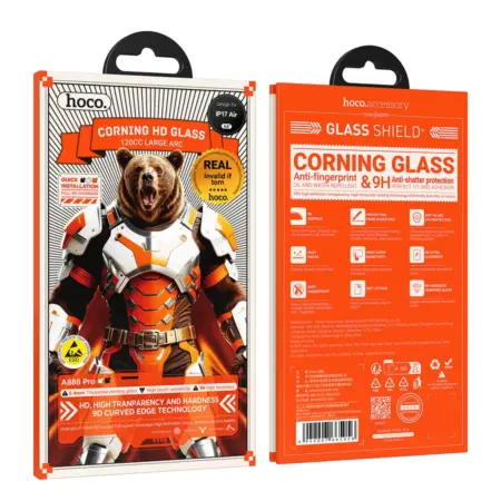 Защитное стекло на iPhone Air, Bear Shield Corning HD. ООО СОТЕКОМ официальный дистрибьютор брендов