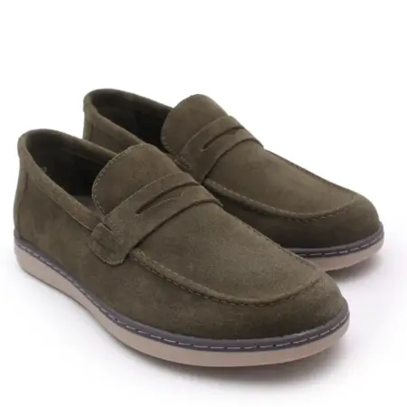 Лоферы замшевые натуральные. BREMENGEN