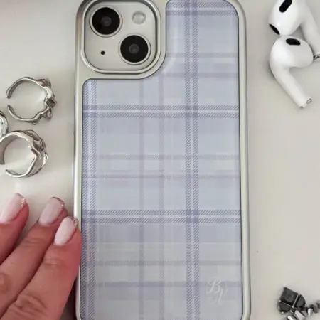 Чехол на iphone 13 с принтом. BAZIS