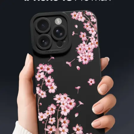 Чехол на iPhone 13 Pro Max с сакурой. SCDesign