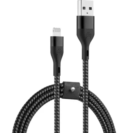 Провод для iPhone Lightning, Urban нейлоновая оплетка, 1 м. Девайсес