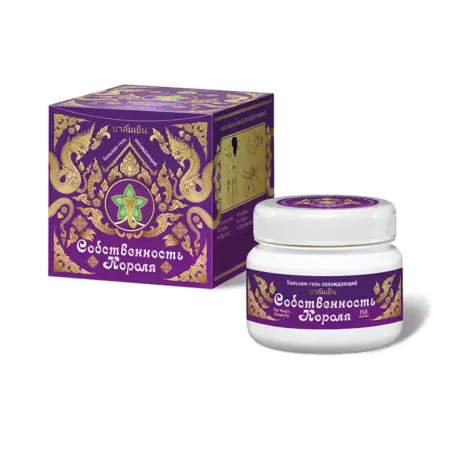Гель-бальзам Собственность Короля охлаждающий 150 мл. Спецмазь