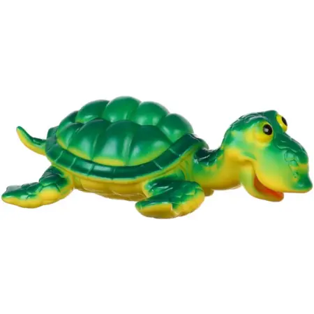 Игрушка для купания в ванне "Черепаха" с пищалкой, 15 см, 3+. KoroBoom Shop