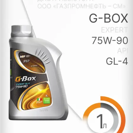 Масло трансмиссионное Джи Энерджи G-Box 75W90 GL-4 1л. KOLESATYT