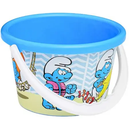 Ведро с наклейкой "Смурфики-5", 15,5 х 9,5 см. KoroBoom Shop
