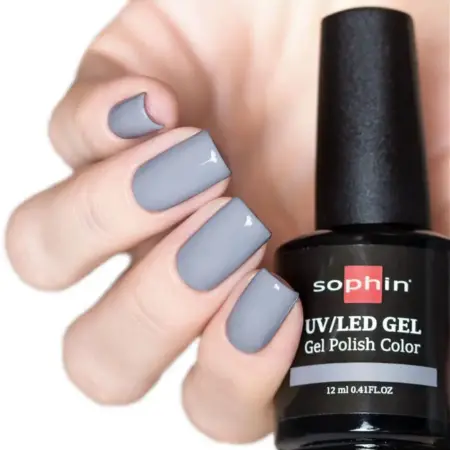 Цветной UV LED гель лак для ногтей тон 0724. SOPHIN