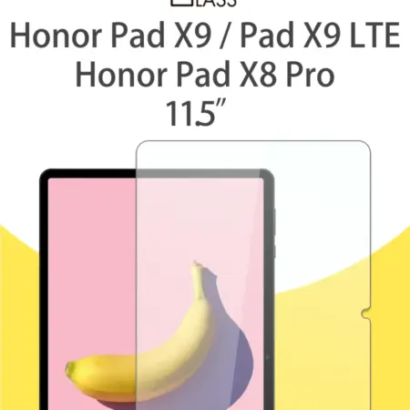 Защитное стекло на Honor Pad X9, X9 LTE, X8 Pro Пад х9 лте. All in