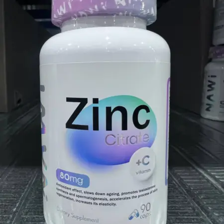 Цинк цитрат Zinc Citrate + Vitamin C 90 caps. Спортпит-Инвест