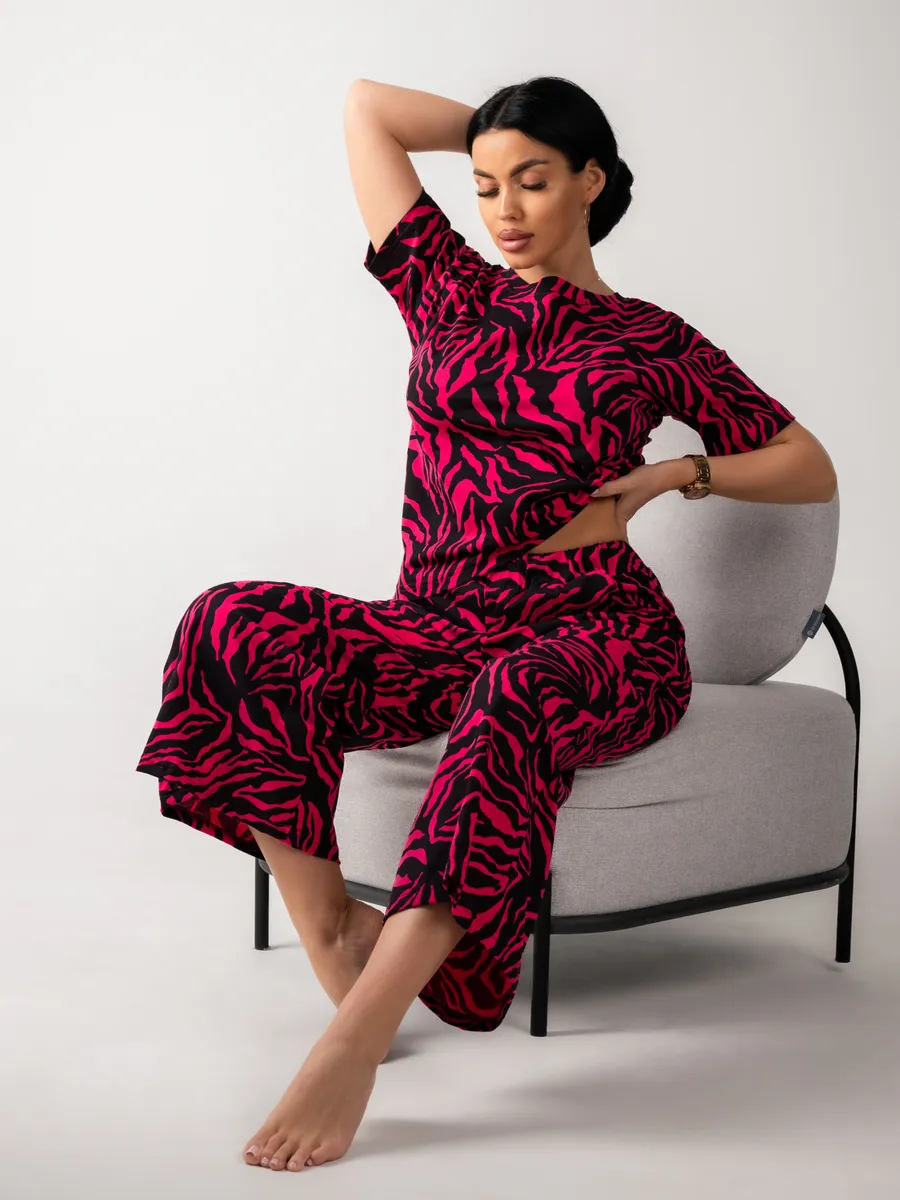 Пижама со штанами кюлотами. FATIclo