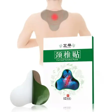 Обезболивающий пластырь для шеи Cervical Vertebra 12 шт. КрасотаТут