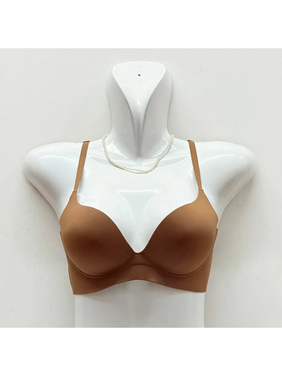 Бесшовный бюстгальтер без косточек. G.10