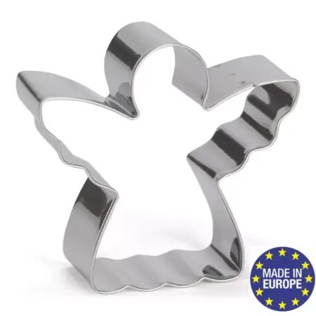 Форма-вырубка для печенья "Ангел" 7х6х2.5 см. Поварёшка-Домовой