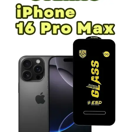 Защитное стекло Apple iPhone 16 Pro Max (1шт 6D). Accessfull