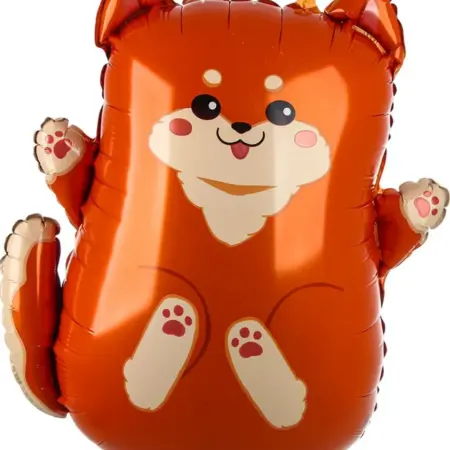 Воздушный шар-фигура фольгированный "Сиба-ину" 28" шарик. KoroBoom Shop