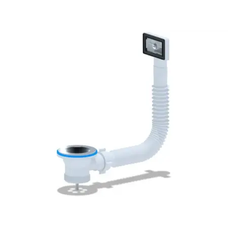 Выпуск для кухонной мойки диаметр слива 50-60 мм с переливом. ANI PLAST