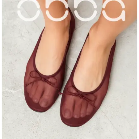 Летние балетки в сетку на низком каблуке дышащие. Obba! Just WOW.