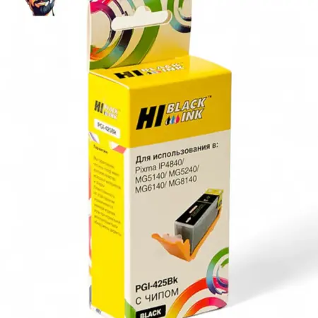 Картридж HB-PGI-425-Bk Canon PIXMA iP4840 MG6140, Bk. Карт24