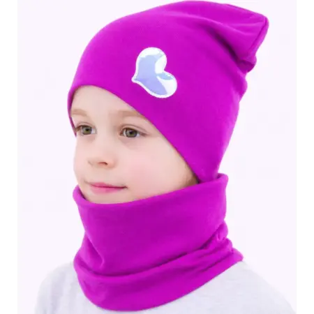 Комплект шапка и снуд детский демисезонный. Егорьевск-обувь АО