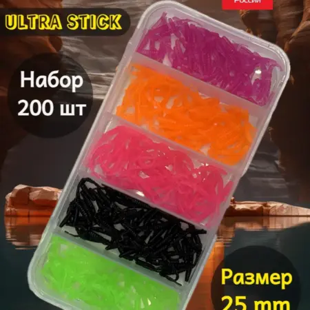 Силиконовые приманки для мормышинга и микроджига. GoldУлов