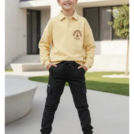 Джоггеры штаны школьные на резинке с карманами для мальчика. ИП Жукова М.В.