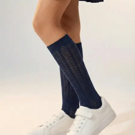 Гольфы школьные подростковые нарядные гольфины хлопок. Детская одежда и Аксессуары