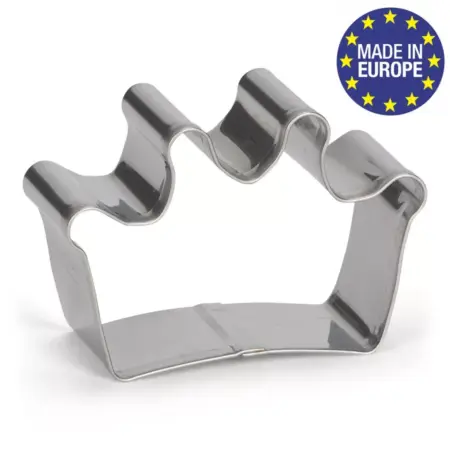 Форма-вырубка для печенья "Корона" 6х4.5х2.5 см. Поварёшка-Домовой