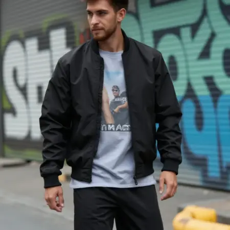 Бомбер демисезонный оверсайз. Indiwear