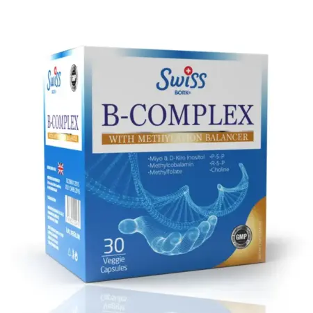 Витамины В комплекс, 30 капсул. Bork Health