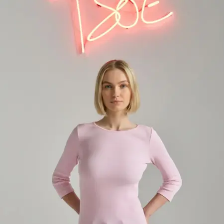 Лонгслив приталенный. ТВОЕ