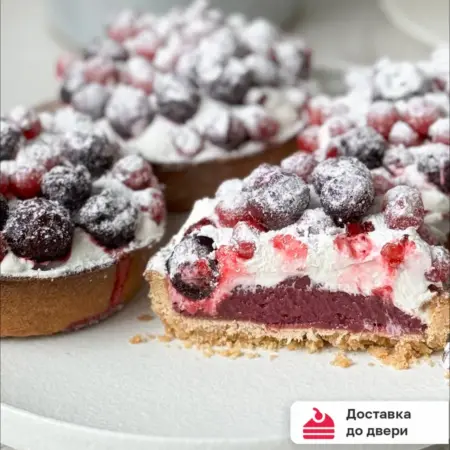 Пирожное Замороженное Тарталетка Смородиновая 4 шт. Cheese-cake.ru