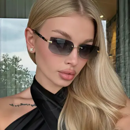 Очки солнцезащитные модные тренд 2026. Djoni_m