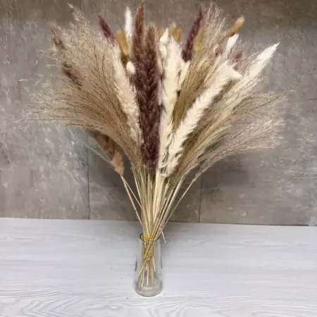 Сухоцветы для декора и интерьера букет натуральный сухой. Стильные грани