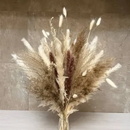 Сухоцветы для декора и интерьера букет натуральный сухой. Стильные грани
