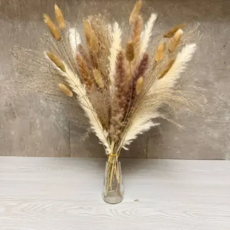 Сухоцветы для декора и интерьера букет натуральный сухой. Стильные грани