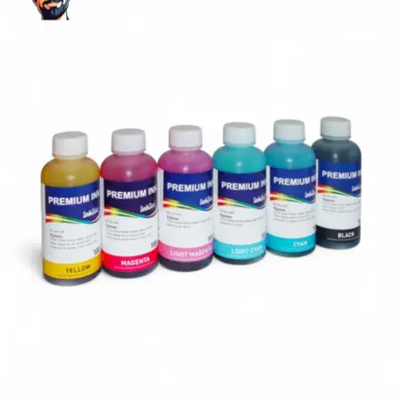 Чернила E0007 Epson C67 C79 C110, Пигментные, C, 0,1 л. Карт24