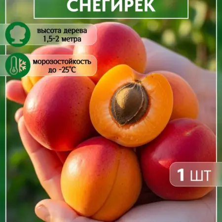 Саженец абрикоса Снегирек. Сад Укоренителей
