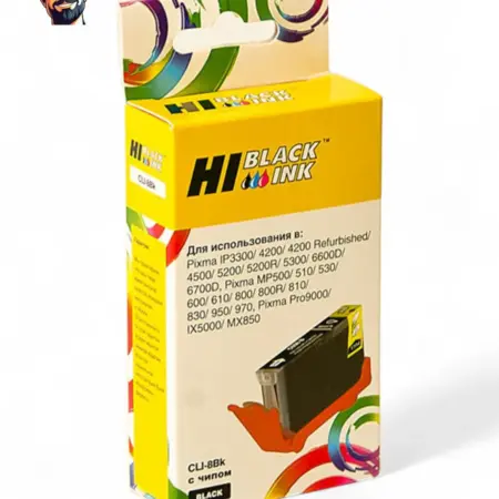 Картридж HB-CLI-8Bk Canon PIXMA iP4200 iP6600D MP500, Bk. Карт24