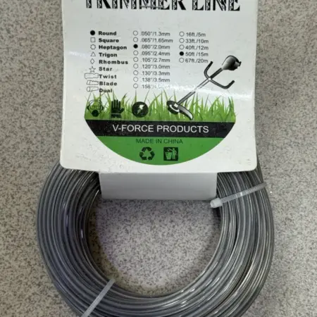 Леска для триммера садового Круг 2 мм 15 метров. ВАНСКИ