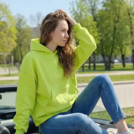 Худи зеленый оверсайз. sportomax