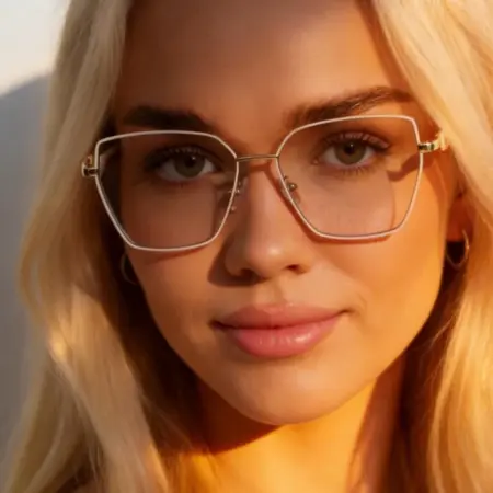 Очки для зрения -2.5 затемненные. OptiKa