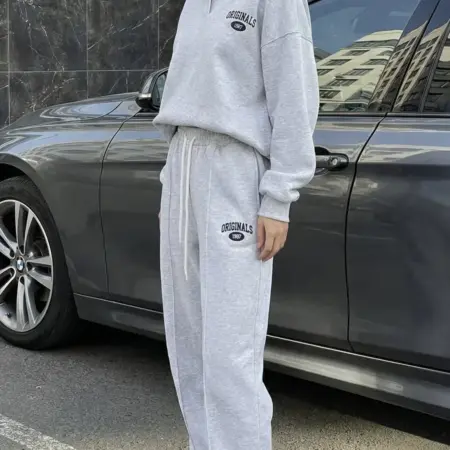 Спортивный костюм поло оверсайз с начесом. Djoni_m