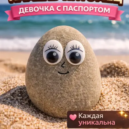 Камень питомец девочка. ALPHA CORE