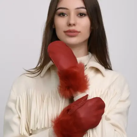 Кожаные варежки. Havvs